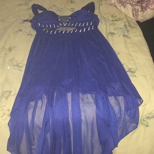 Blue semi-formal/prom dress